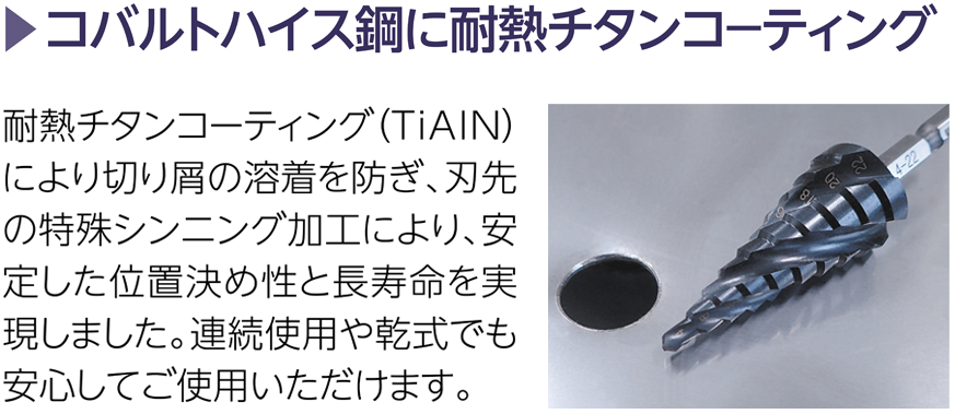 ユニカ ステップドリル クワトロ | YouTube紹介製品 | 秀久ONLINE STORE